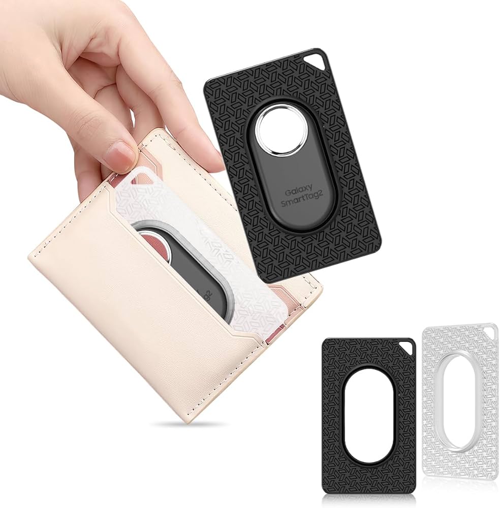 Amazon.com: BIQIRE Case for Galaxy SmartTag2 Wallet Holder 2-Pack